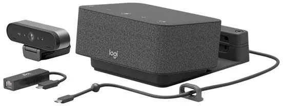Logitech Logi Dock Focus Room Kit - Video-Konferenz-Kit
